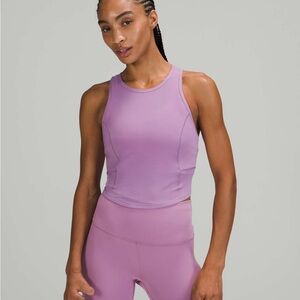 lululemon Power Through Tank in Wisteria. Size 2.
